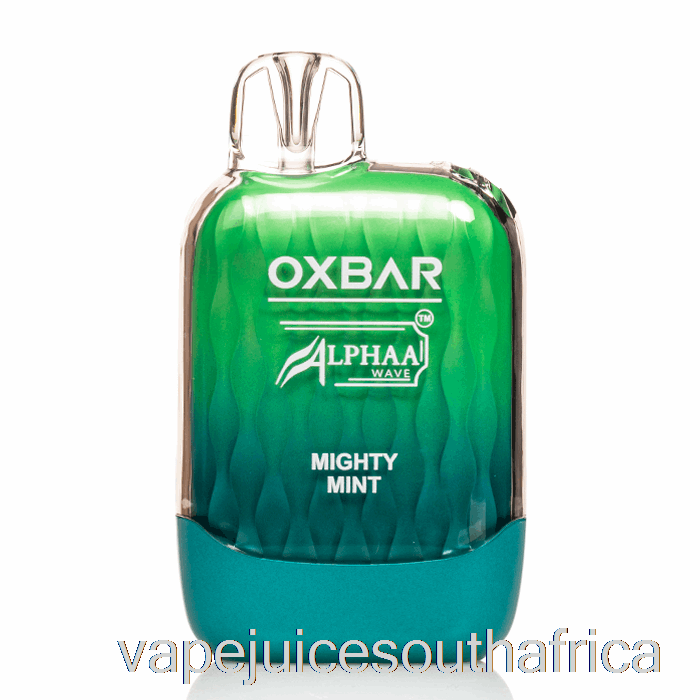Vape Juice South Africa Oxbar X Alpha G8000 Disposable Mighty Mint
